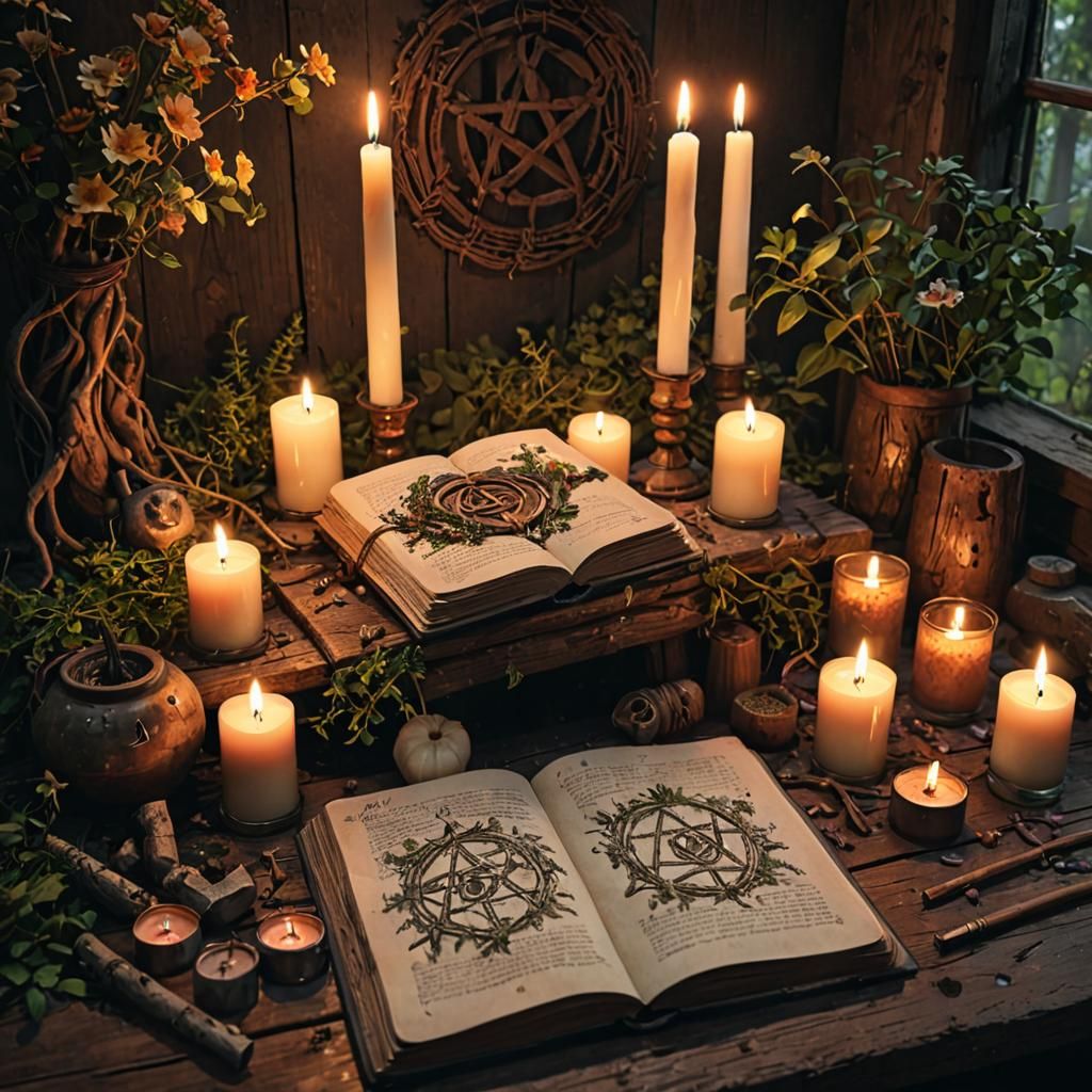 Wicca Altar