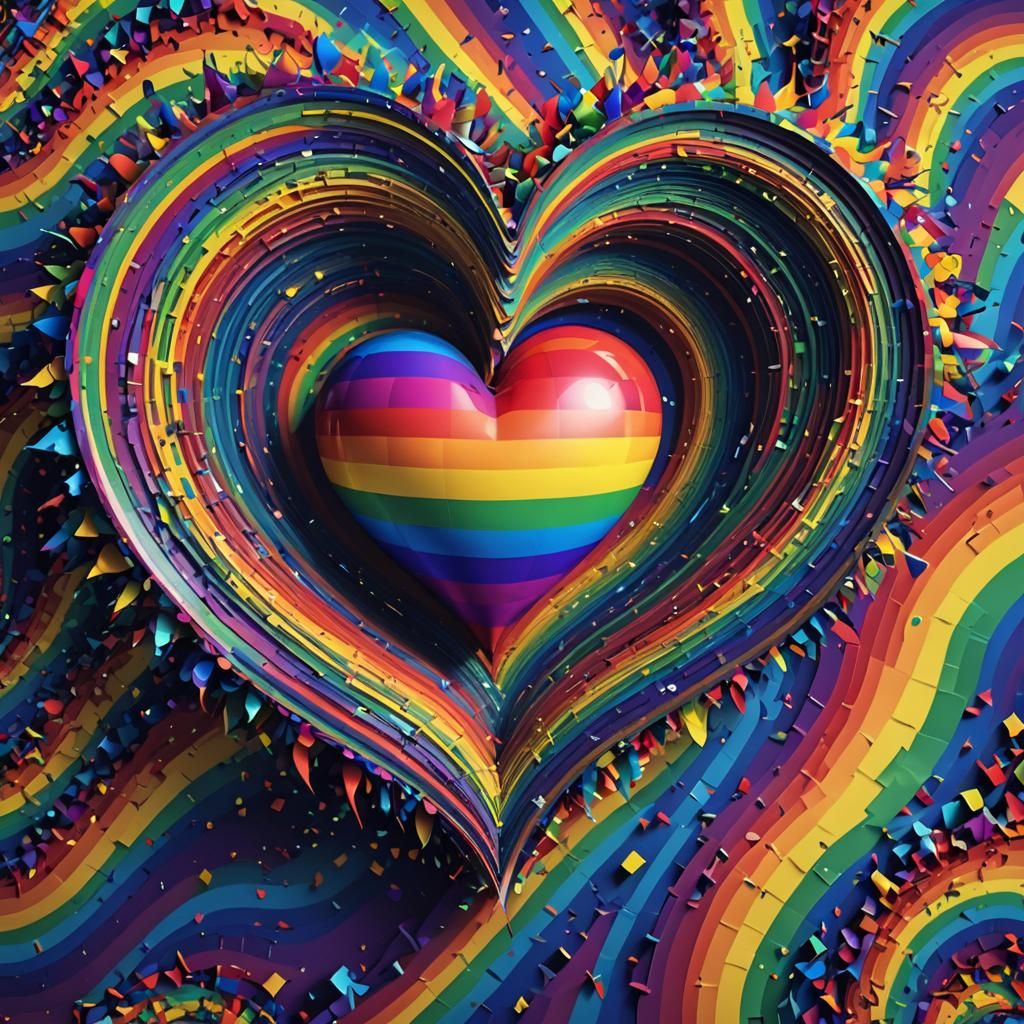 SIMPLE: Love is Love/hate is hate... I love YOU!  by @QUEENie BEEson