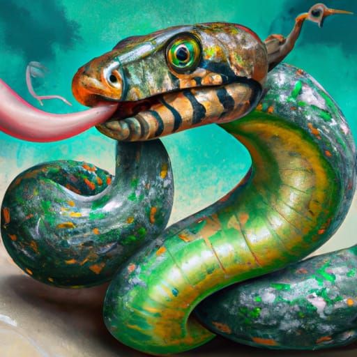 Snake - AI Generated Artwork - NightCafe Creator