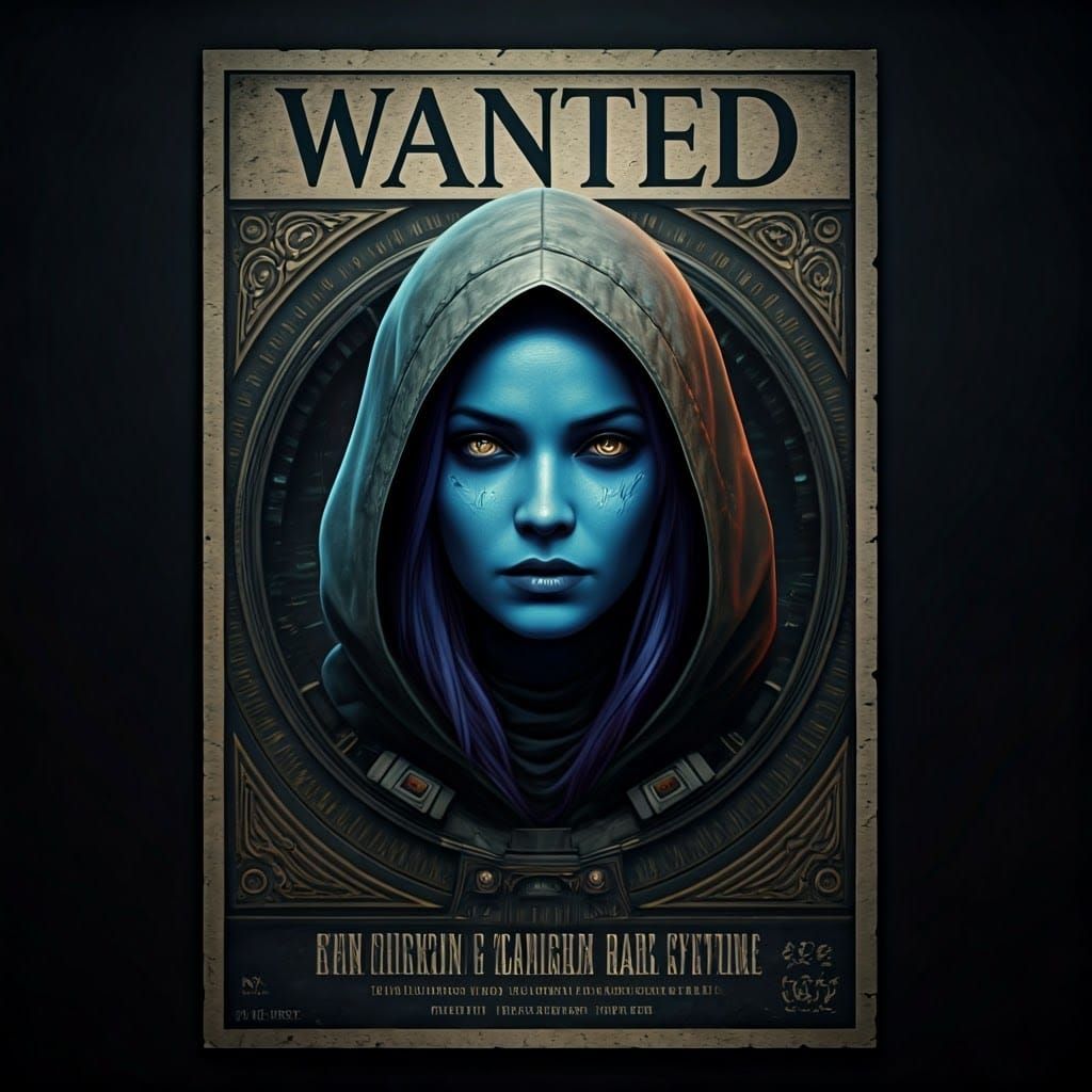 "Wanted Poster"   by @LoisD