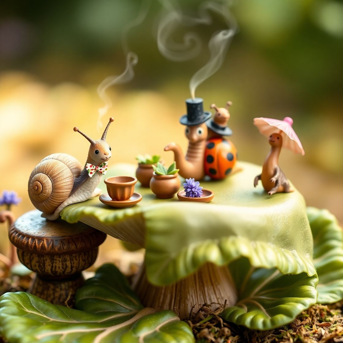The Curiosity of miniature world