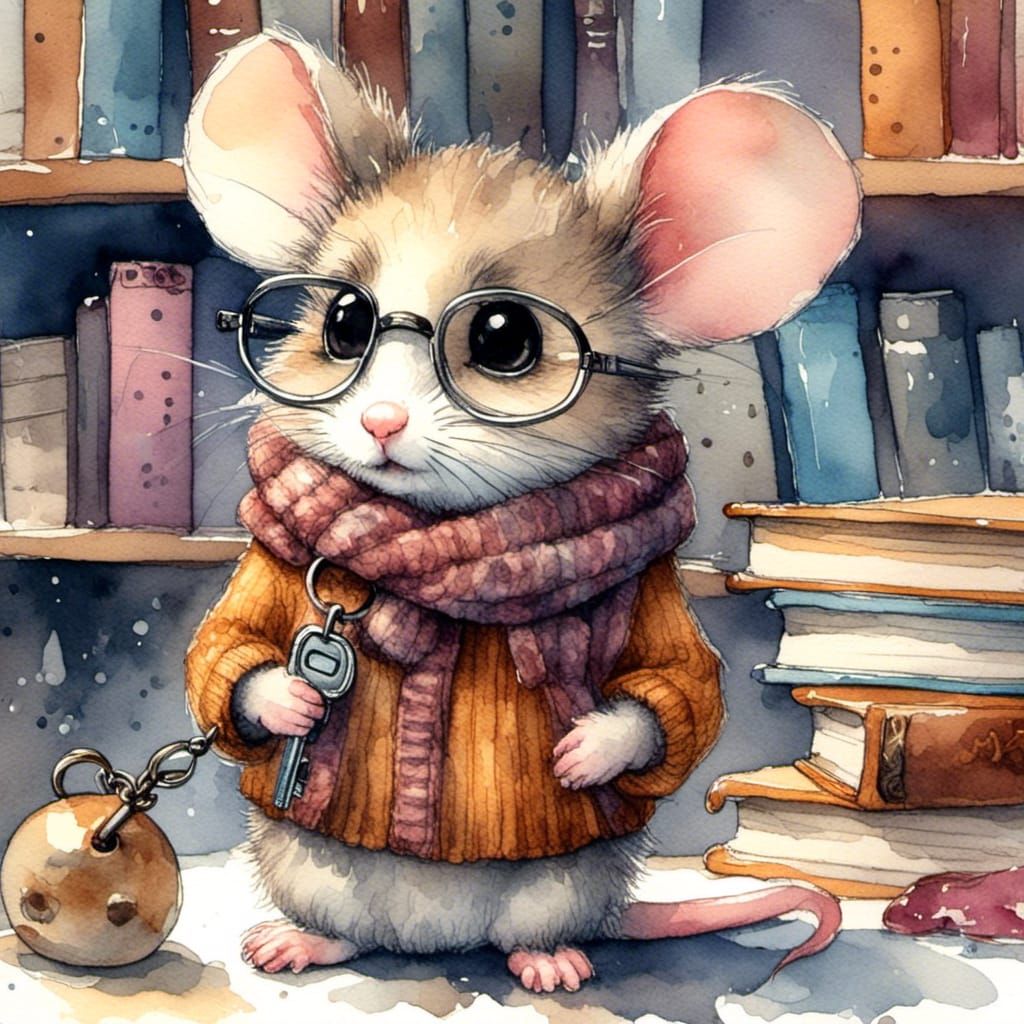 The Librarian  by @SMARTDOG