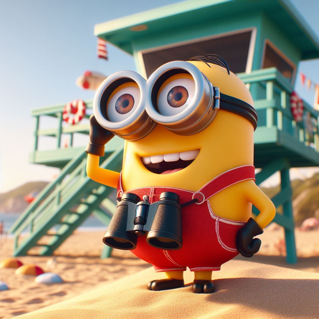 Minion Baywatch