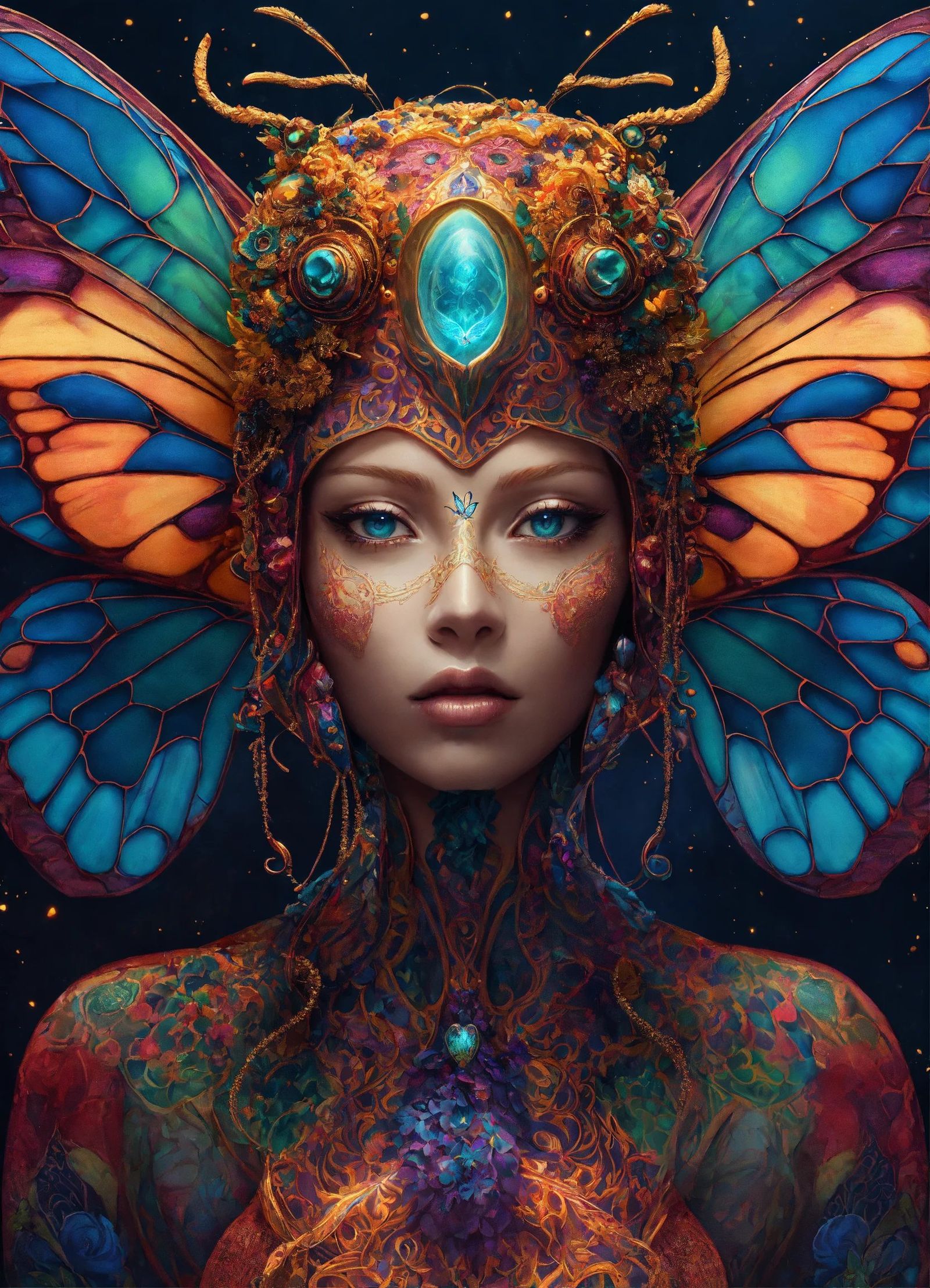 butterfly human creature