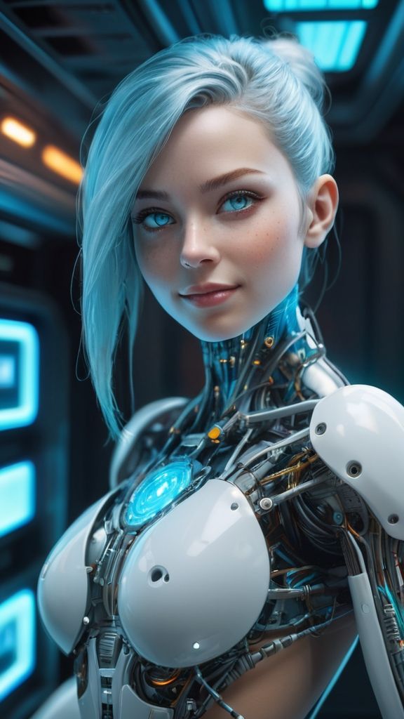 Robotic woman, a future maybe