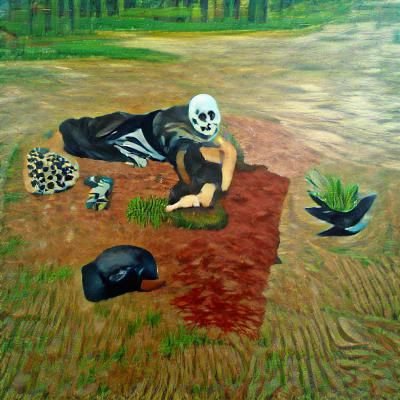death on the ground