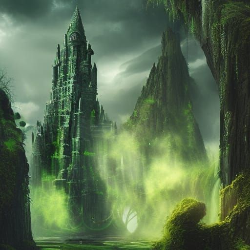 Green Misty Castle
