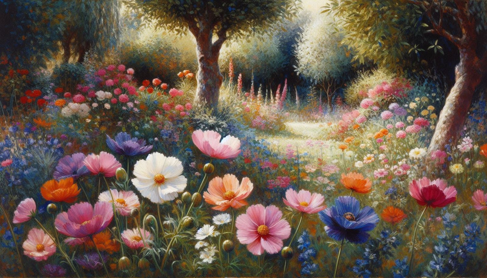 Toffoli, Flowers in a garden 7