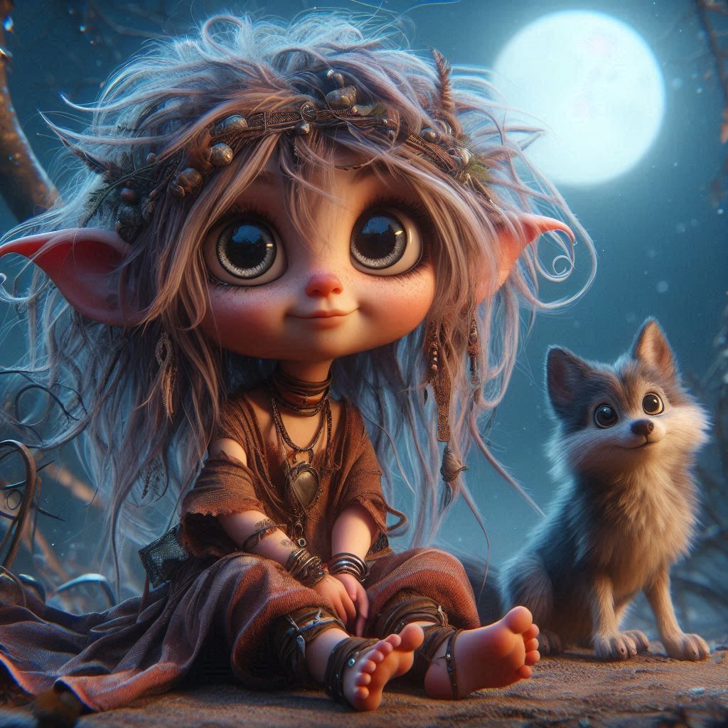 Under a Full Wolf Moon