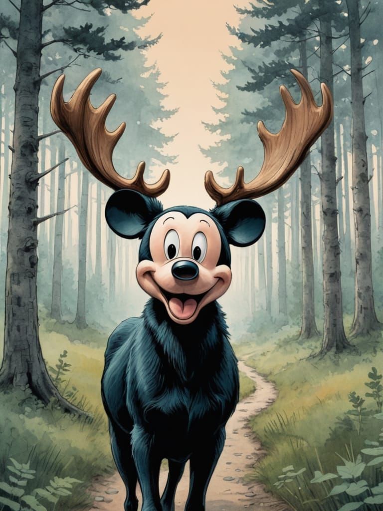 Mickey Moose