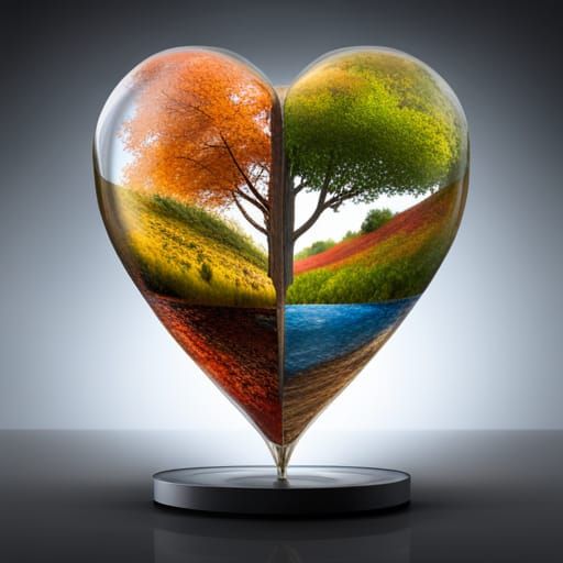 Seasonal heart  by @Its_Alex_CI