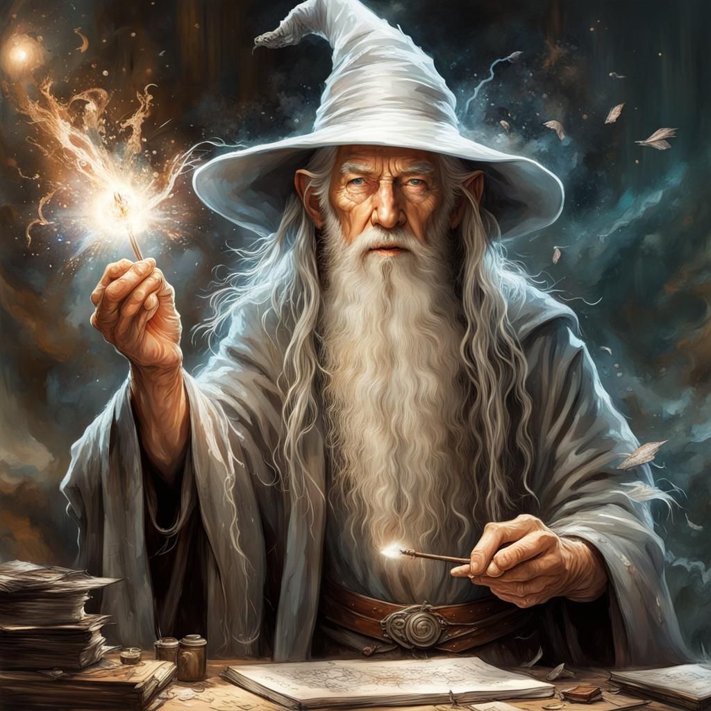 Gandalf The Grey - AI Generated Artwork - NightCafe Creator