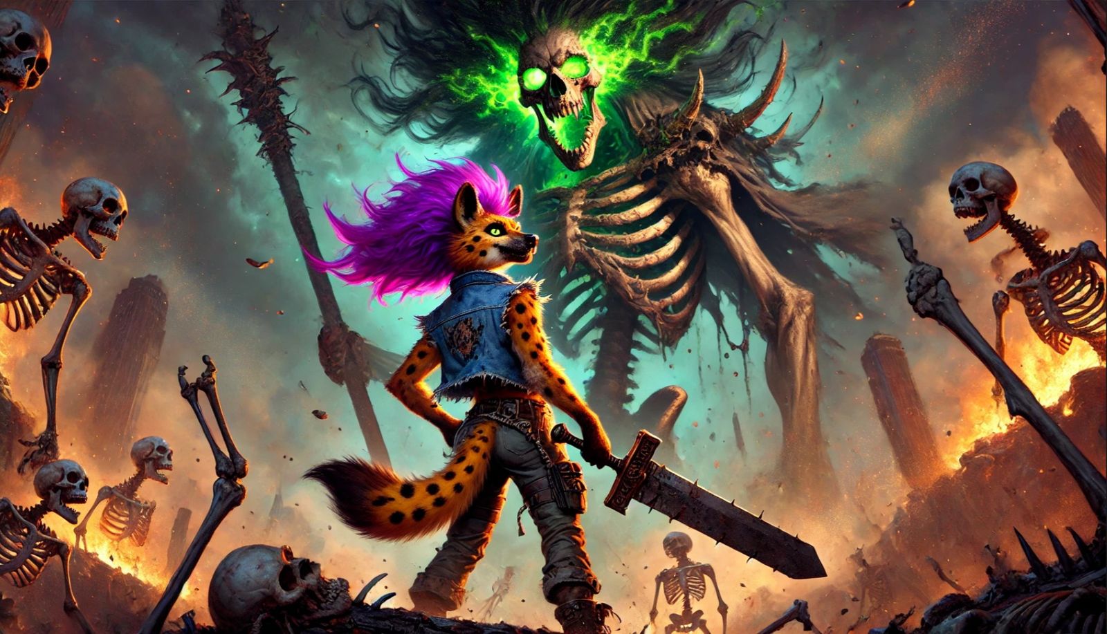 Scuzzy and the Skeleton God