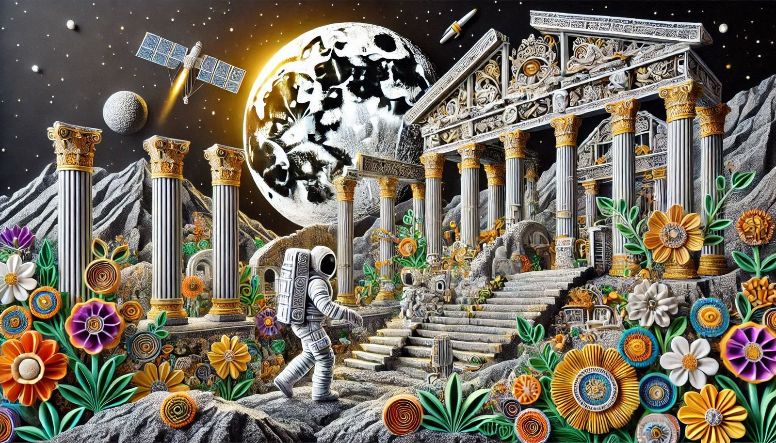 Astronaut Explorer Papercraft