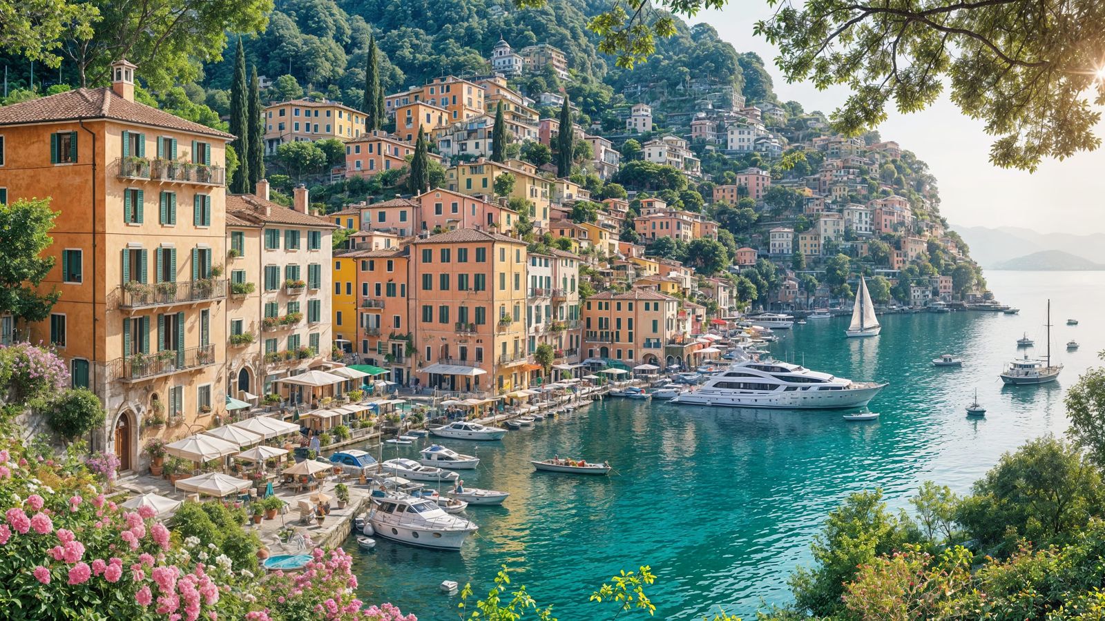 Spring in Portofino...  by @Old Retired Guy