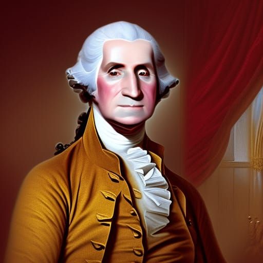 George Washington - AI Generated Artwork - NightCafe Creator