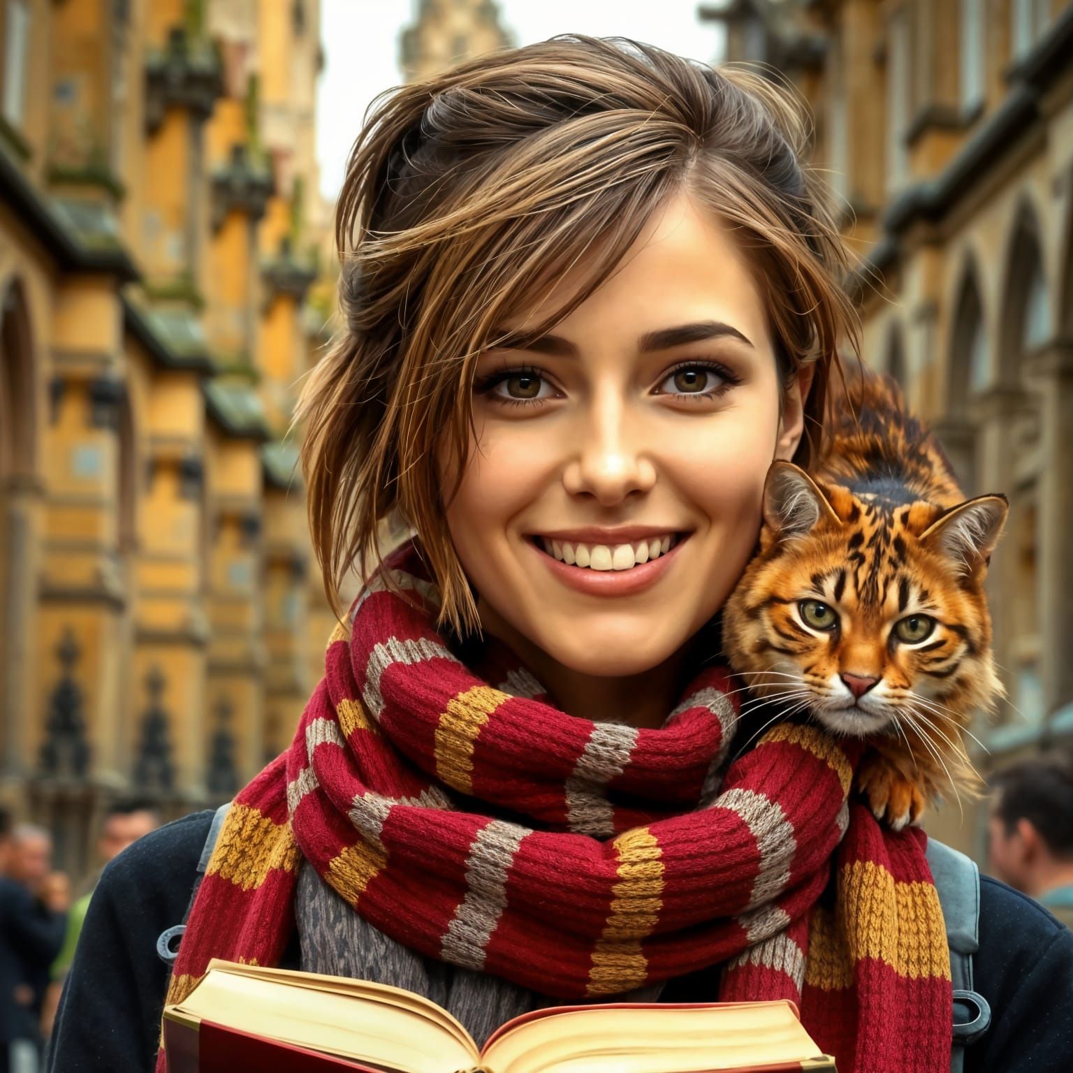 Hermione Granger at Cambridge University  by @Elrohir