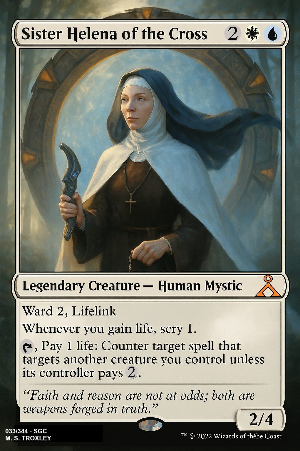 Sister Helena of the Cross Magic: The Gathering Card