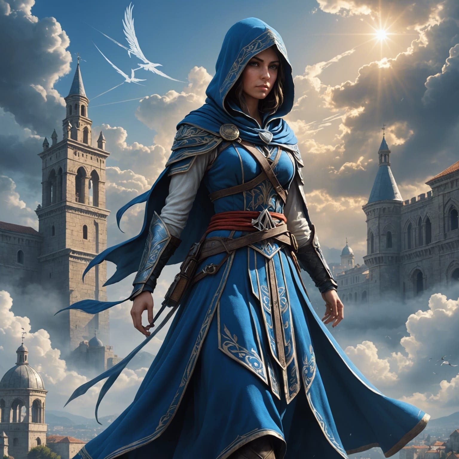 heavenly guardian  by @Tildar