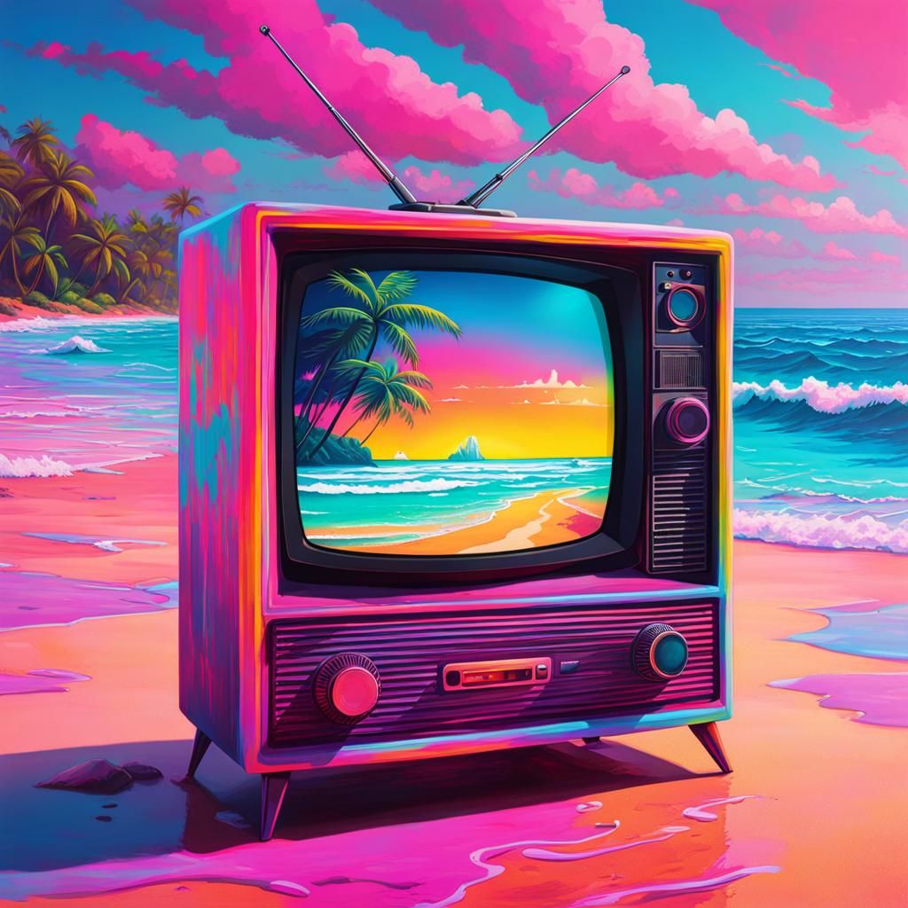 Showing "The beach"  by @Castorix