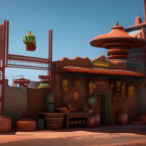 a taco stand