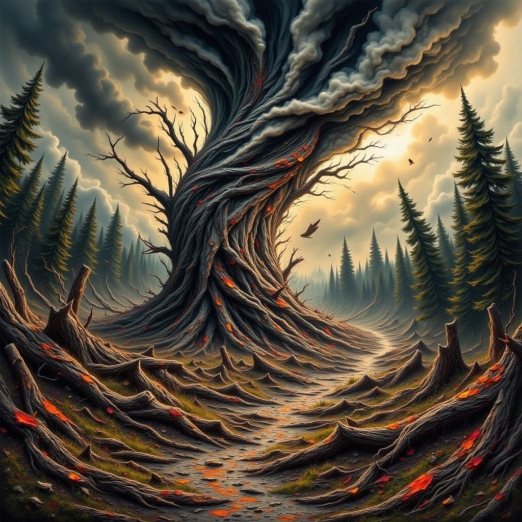 Nature's Savage Fury