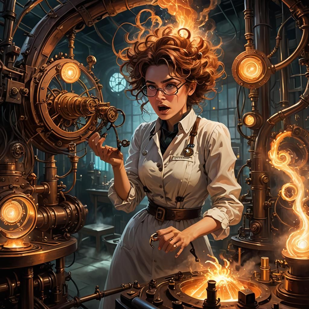 Victim of her experiment... again!