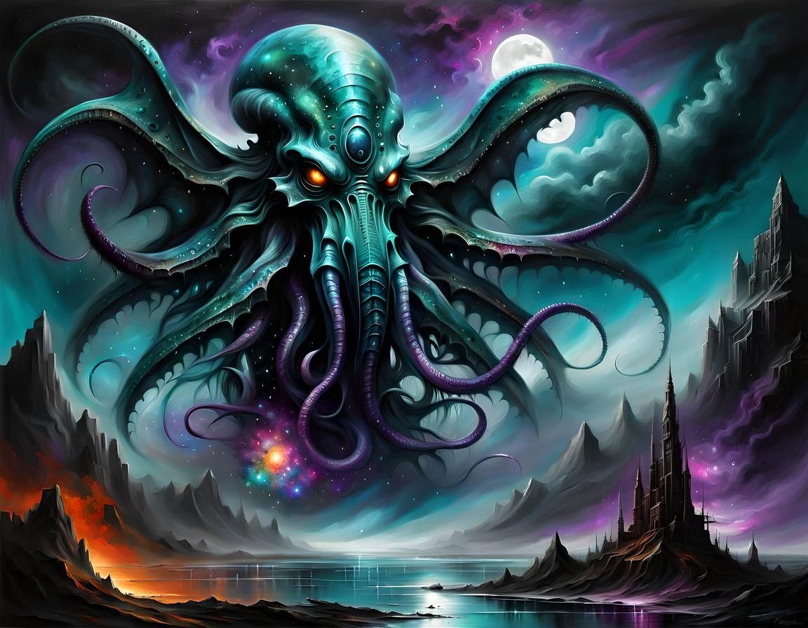 Cthulhu Alien Landscape