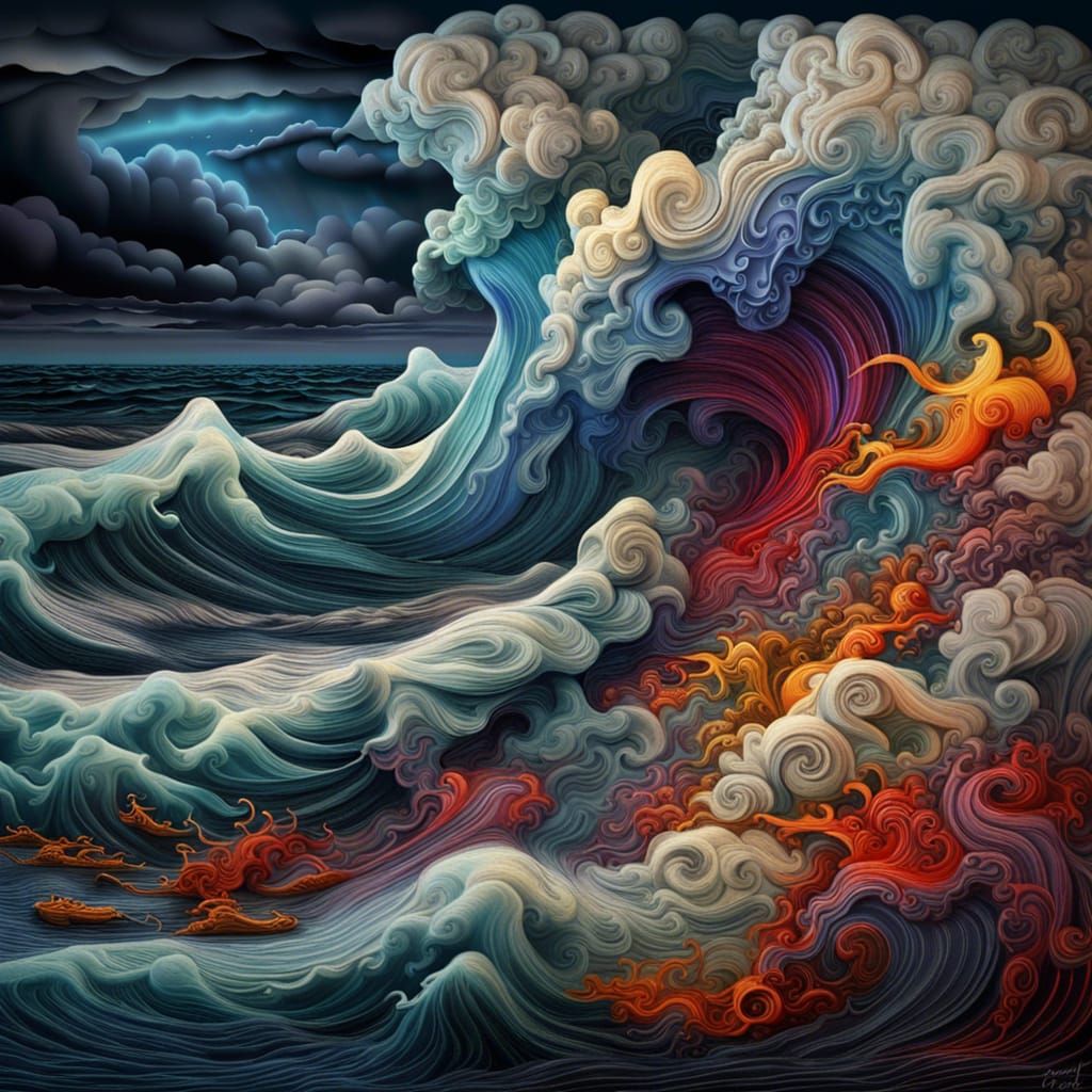 Ephemeral Kaleidosurge  by @Chasin