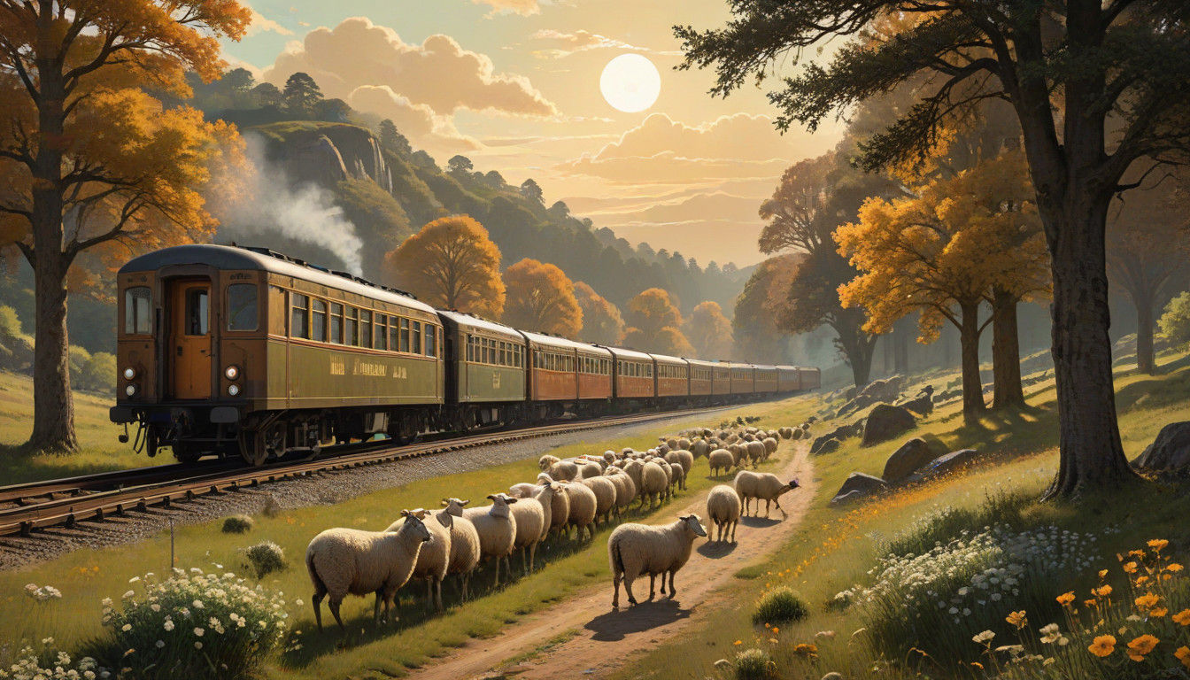 Sheep may safely graze?  by @macspite