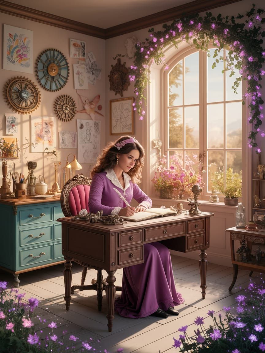 Nicoleta Pecouli Inventing a Magical Device