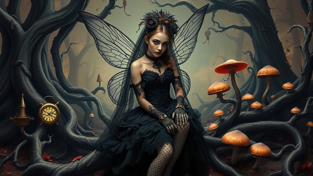 Goth fairy