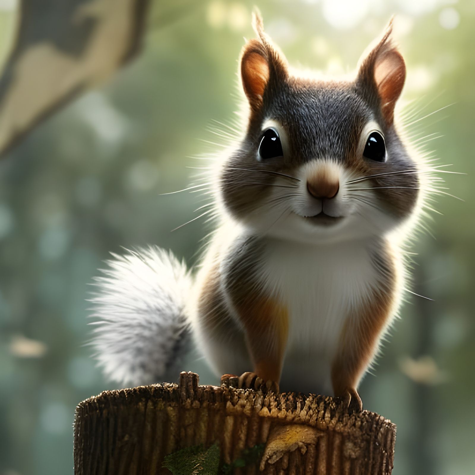 Just a Cute Squirrel   by @Carbon_Bubbles