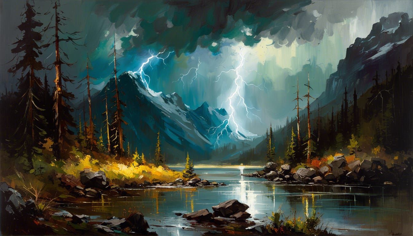 Savaged Peaks  by @Rock Hammer