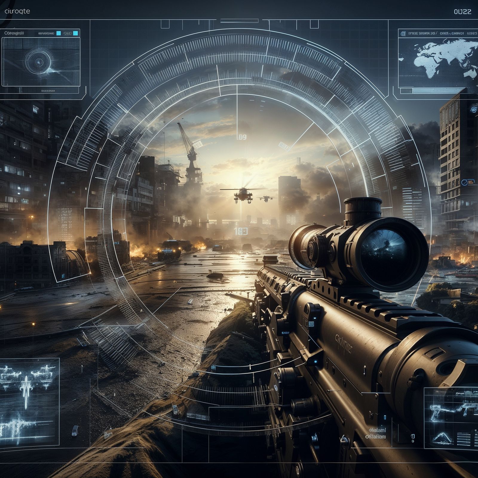 HUD display system activated.