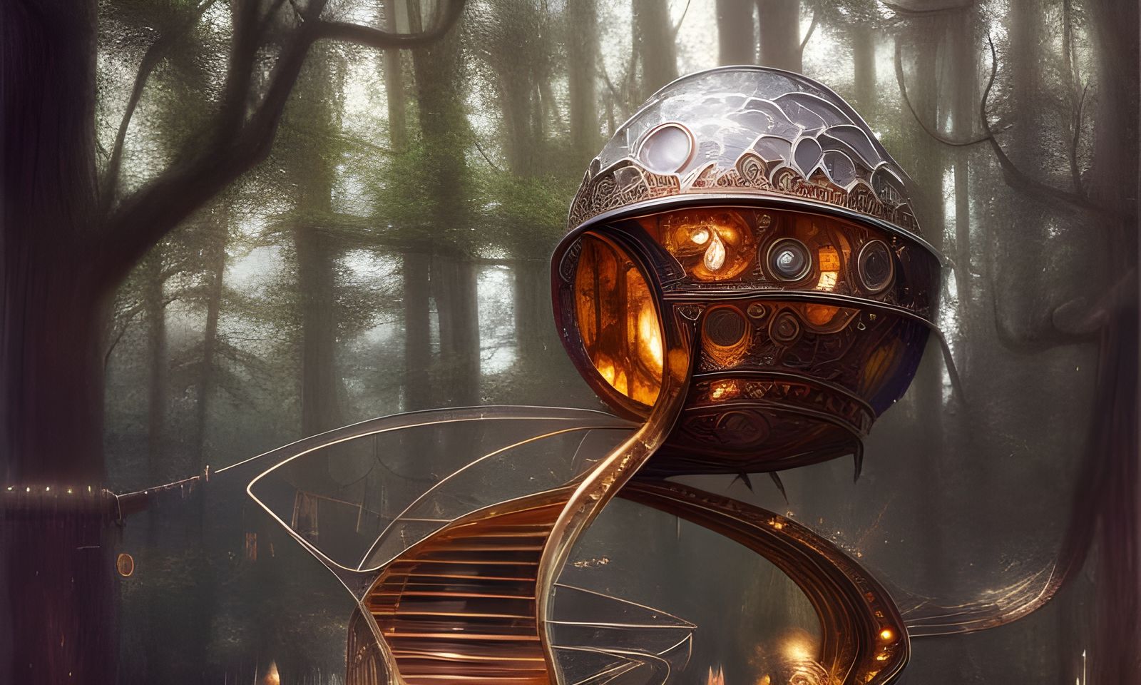 Forest orb  by @Tiny_Hydra