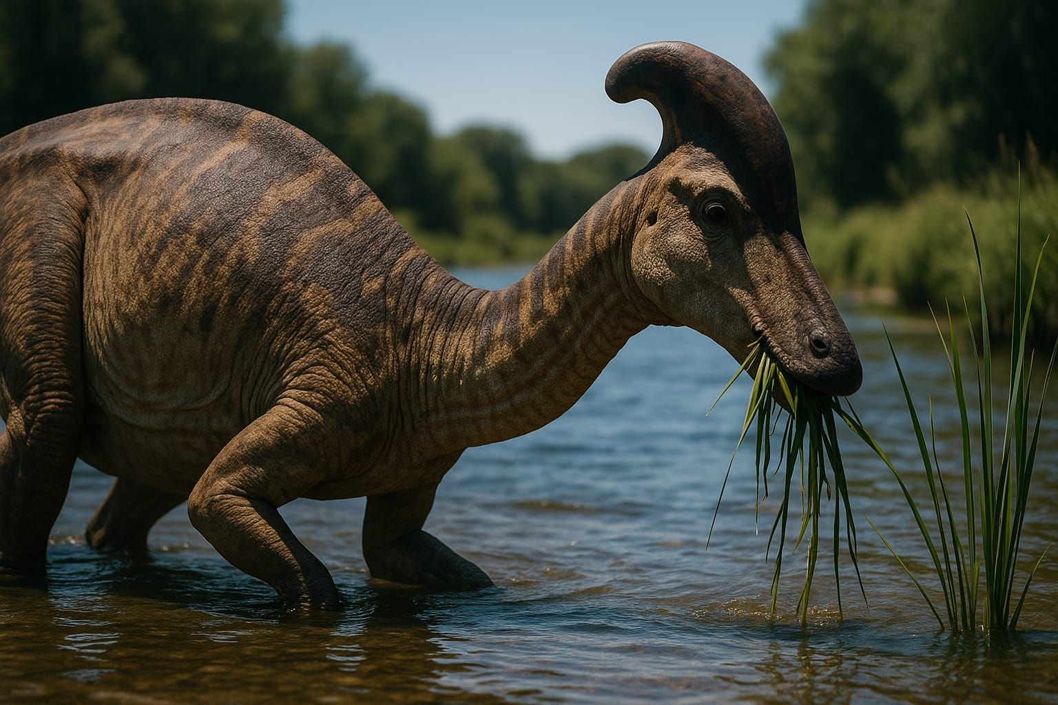 Hypacrosaurus  by @Ghoster