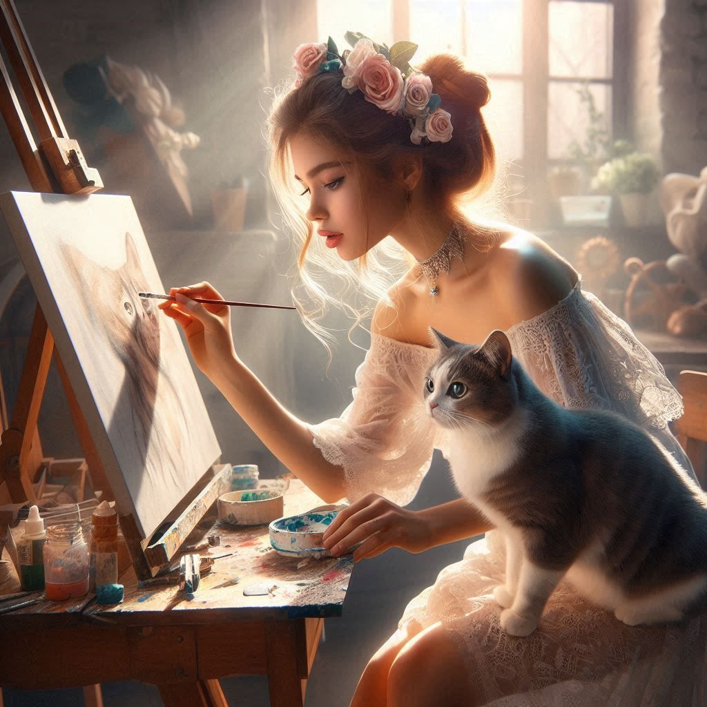 🐈🎨🖌️🪄✨💫