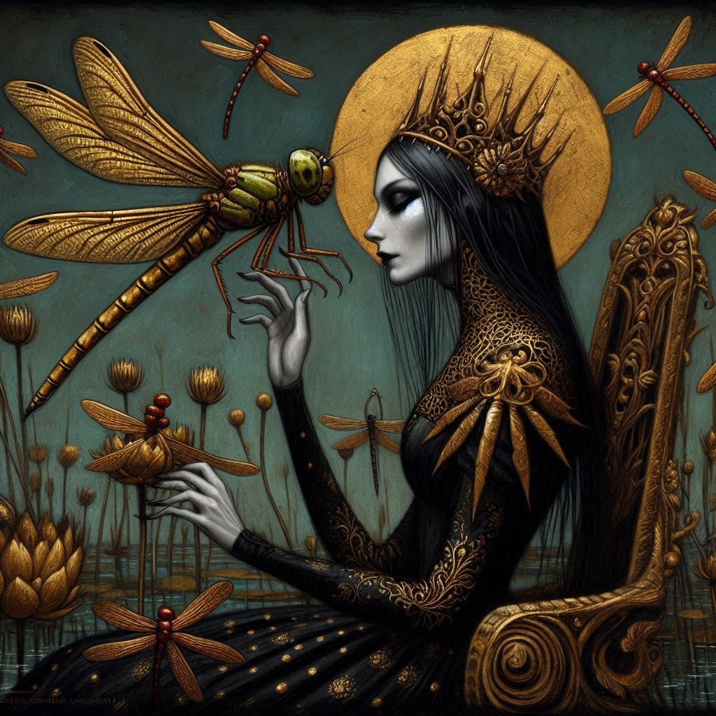 Dragonfly queen