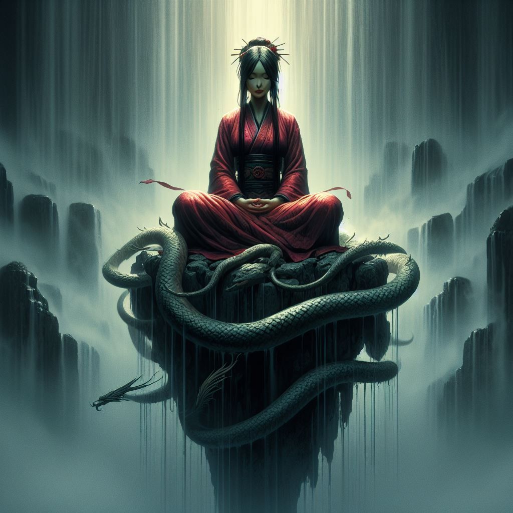 Solitary Female Figures Series - 1