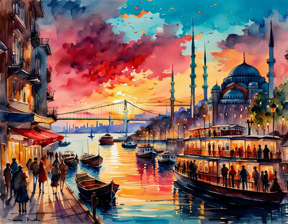 Istanbul at Sunset...