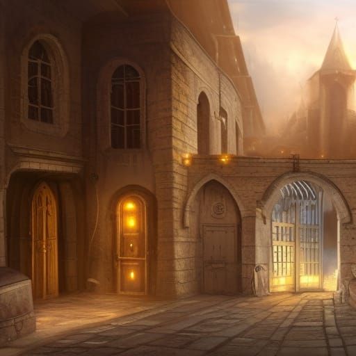 Enter in the city