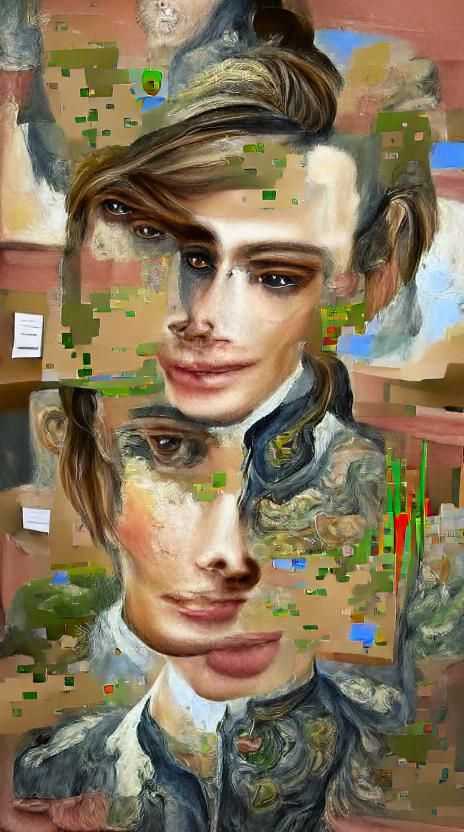 AI-generated Portrait of a Man
