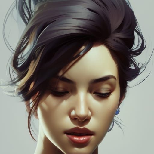 Hyperdetailed Portrait in Dynamic Lighting