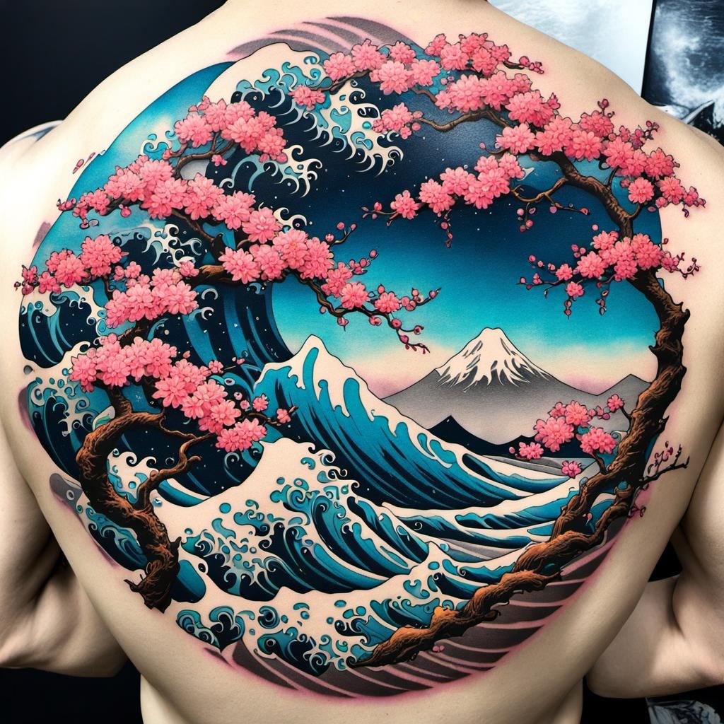 85 Mind-Blowing Wave Tattoos And Their Meaning - AuthorityTattoo