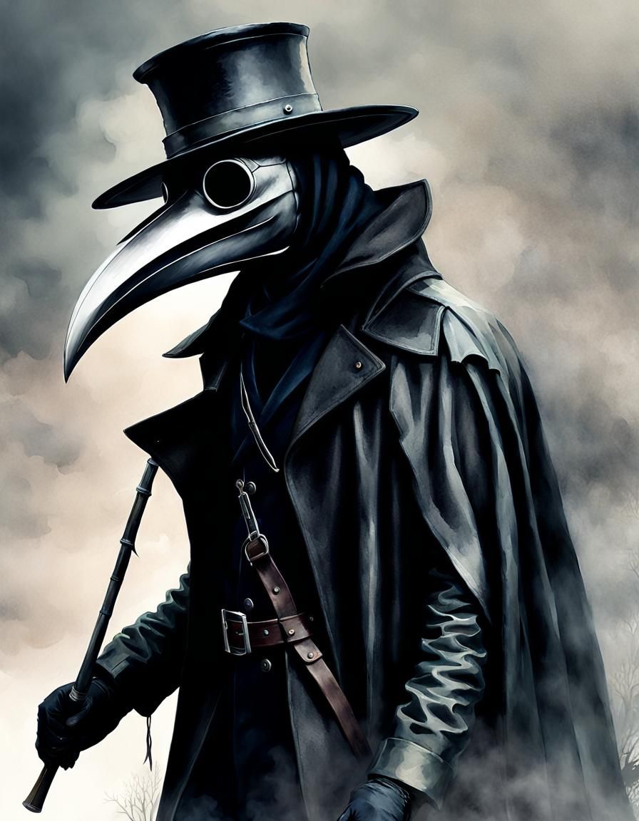 Rock plague doctor - AI Generated Artwork - NightCafe Creator