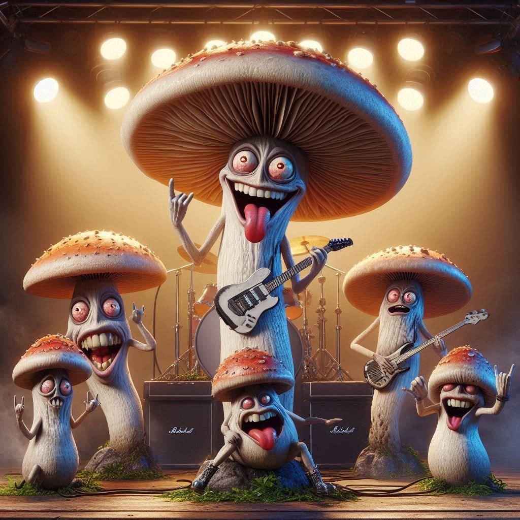 Crazy Mushrooms - MUSIC BANDS