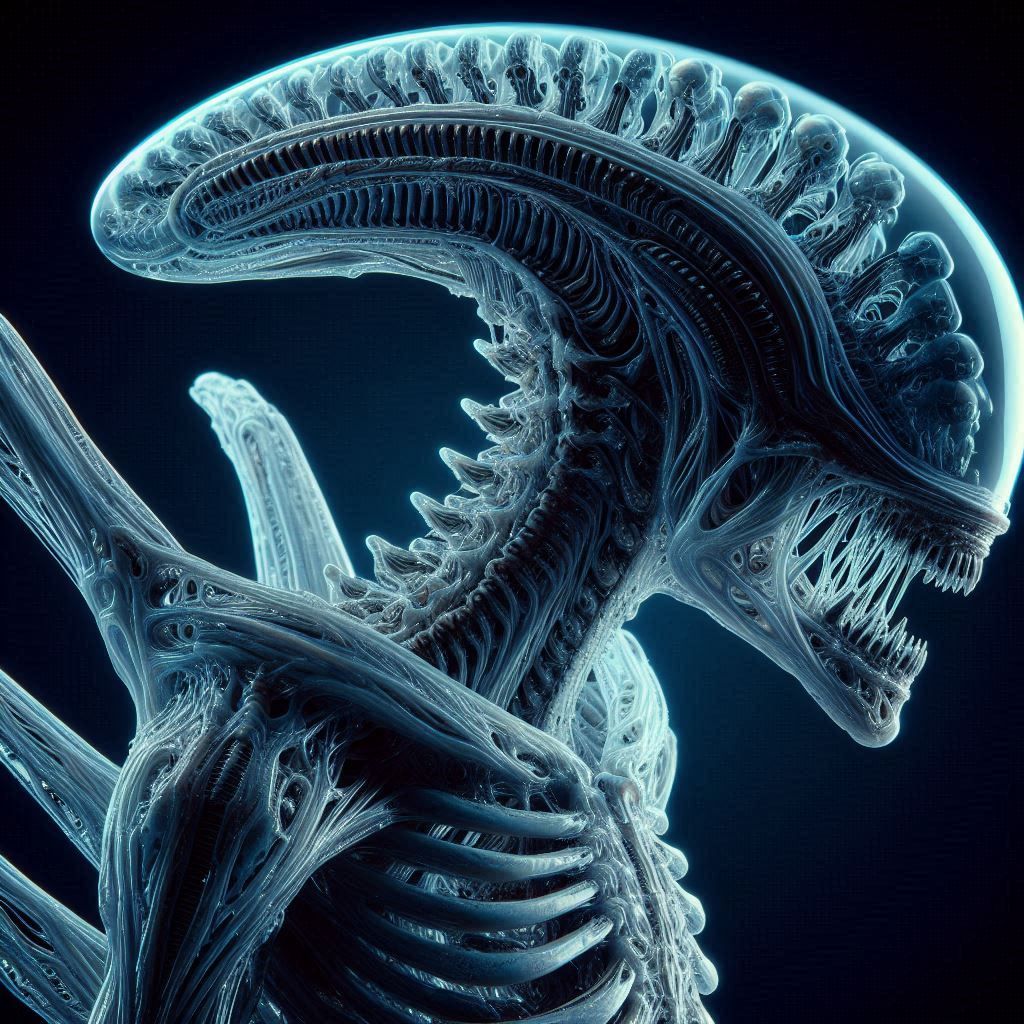 Xenomorph skeleton