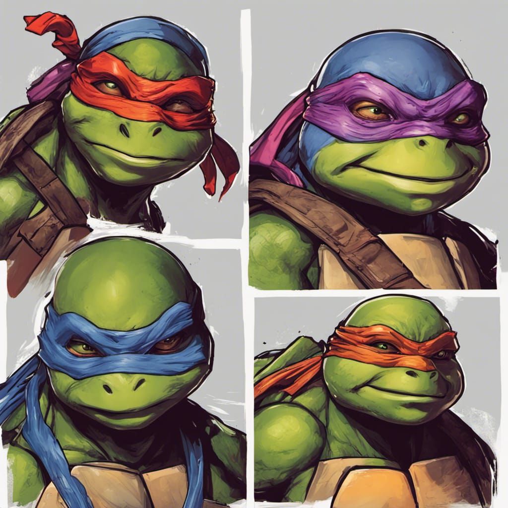 Tmnt - Ai Generated Artwork - Nightcafe Creator