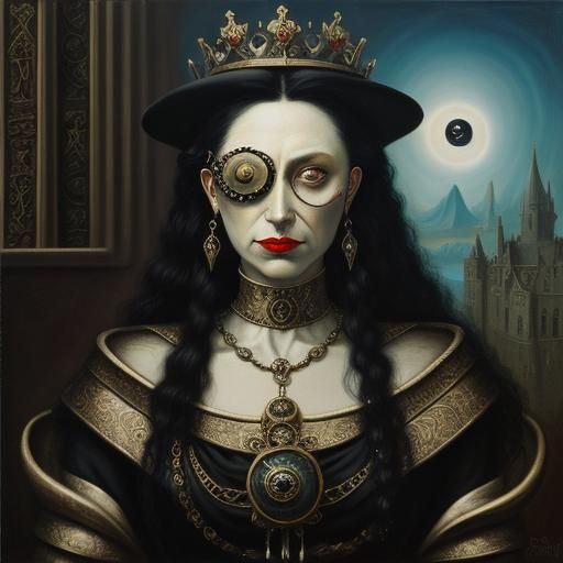 one-eyed queen
